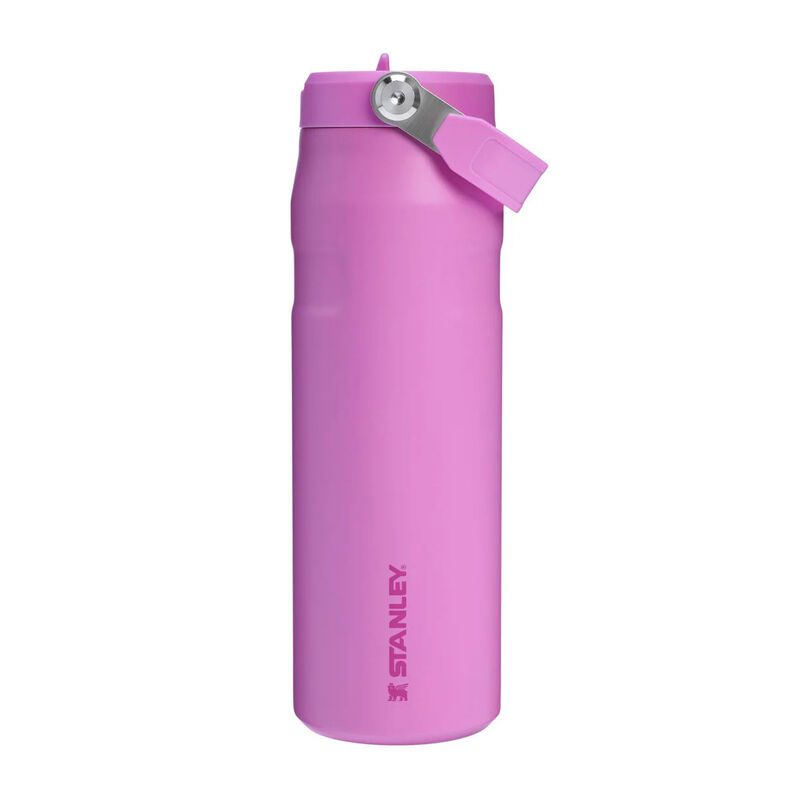 Stanley Summer Iceflow&trade; Bottle With Flip Straw Lid 24oz Popsickle Pink image number 0